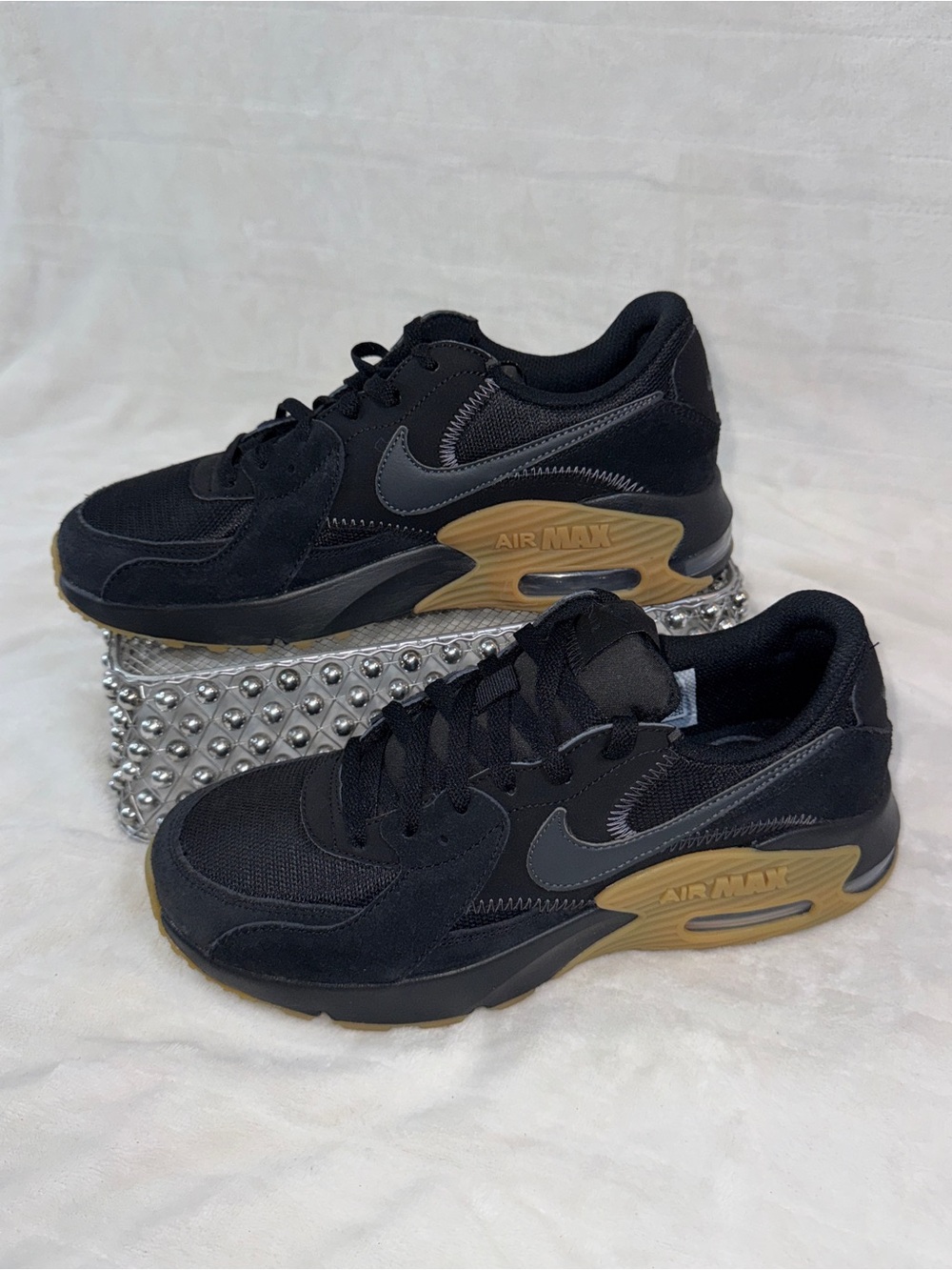 Nike Air Max Excee Black Anthracite Sz 9W / 7.5M HV0928-010